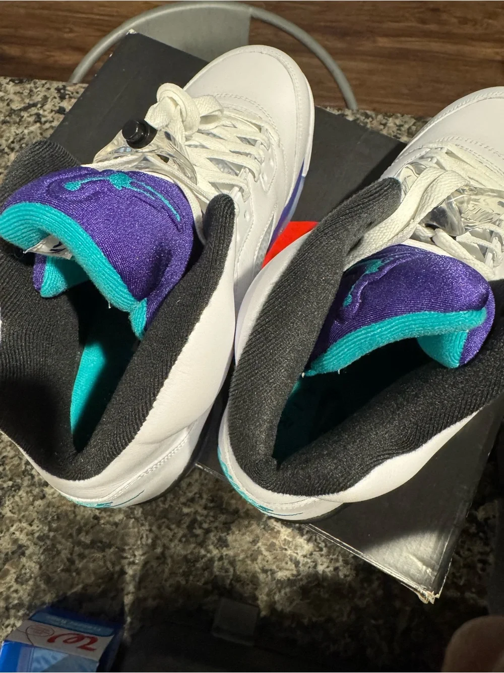 Mens Nike Jordan “ Grape 5s”